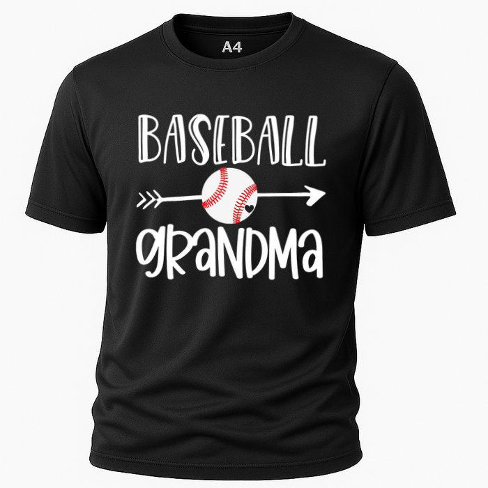 Baseball Grandma Arrow Cooling Performance Crew T-Shirt