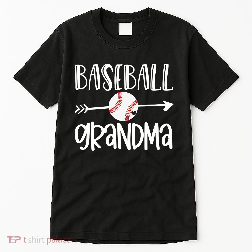 Baseball Grandma Arrow Tall T-Shirt