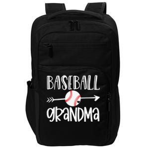 Baseball Grandma Arrow Impact Tech Backpack