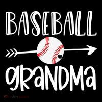Baseball Grandma Arrow Flatbill Hat
