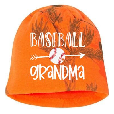 Baseball Grandma Arrow Kati - Camo Knit Beanie