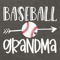 Baseball Grandma Arrow Cotton Canvas Backpack