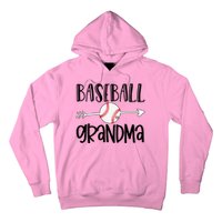 Baseball Grandma Arrow Hoodie