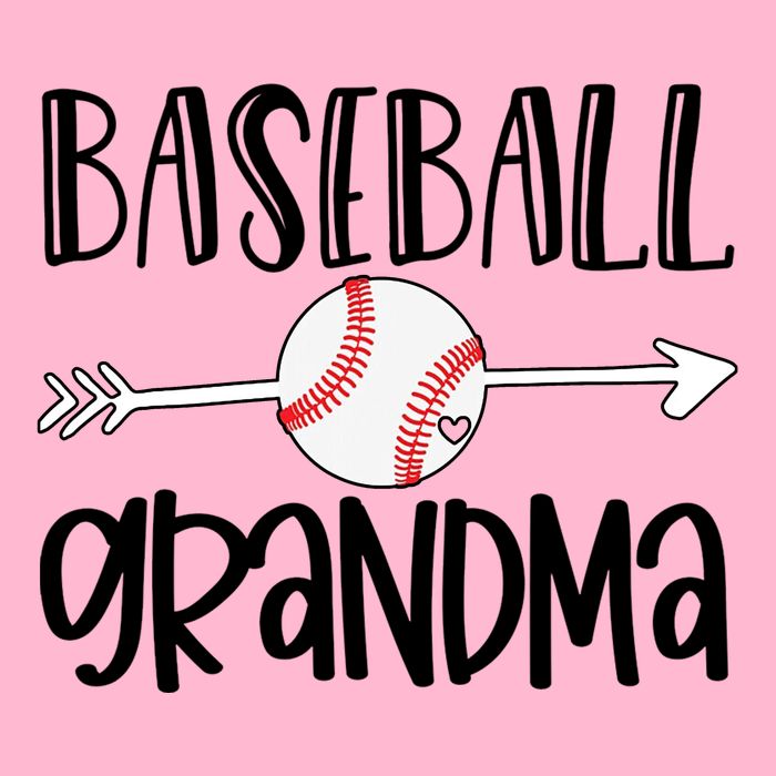 Baseball Grandma Arrow Button