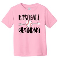 Baseball Grandma Arrow Toddler T-Shirt