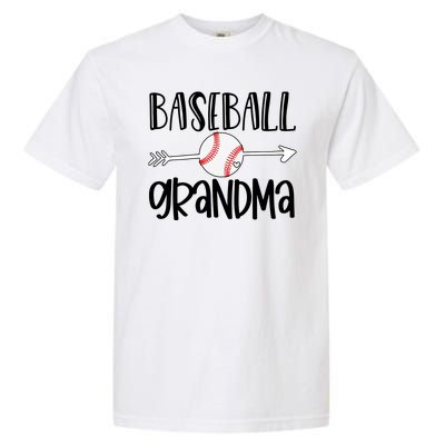 Baseball Grandma Arrow Garment-Dyed Heavyweight T-Shirt