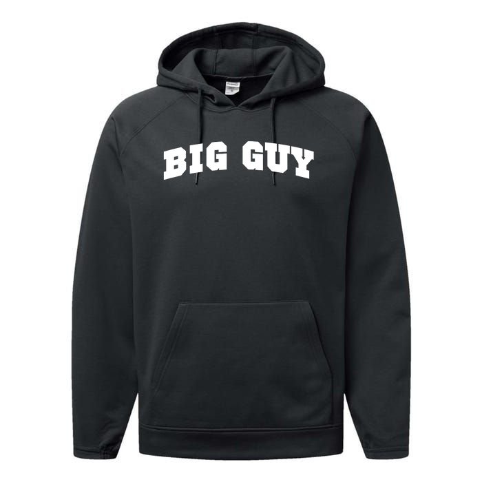 Big Guy Academy Performance Fleece Hoodie