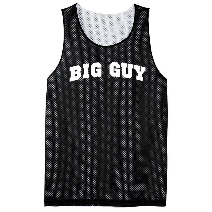 Big Guy Academy Mesh Reversible Basketball Jersey Tank