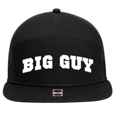 Big Guy Academy 7 Panel Mesh Trucker Snapback Hat