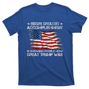 Bidens Greatest Accomplishment Is Showing Trump 2024 T-Shirt