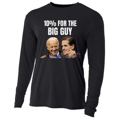 Big Guy Anti-Joe Biden funny president Cooling Performance Long Sleeve Crew