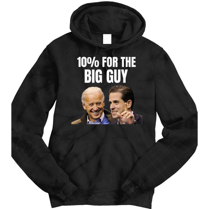 Big Guy Anti-Joe Biden funny president Tie Dye Hoodie