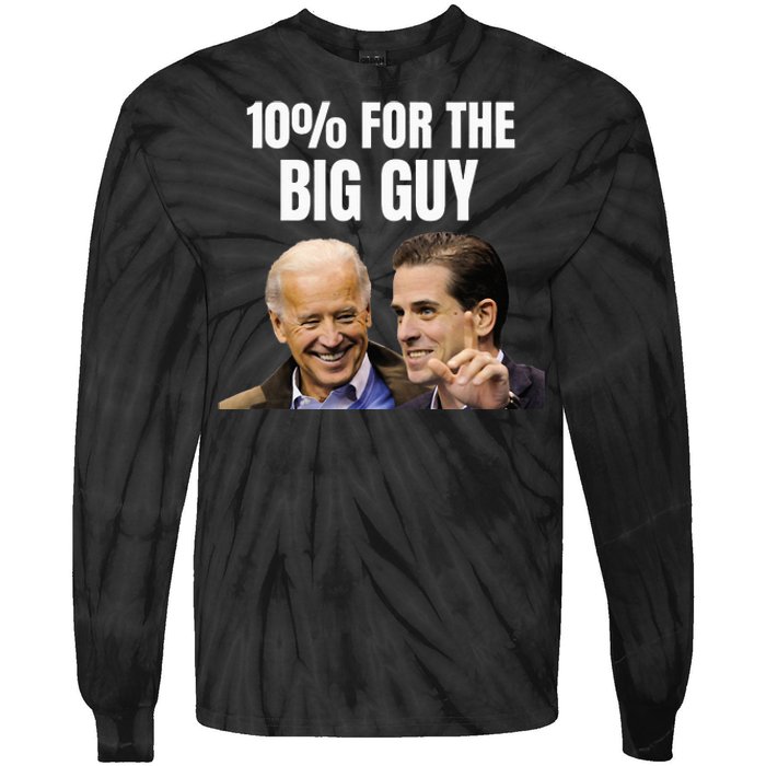 Big Guy Anti-Joe Biden funny president Tie-Dye Long Sleeve Shirt