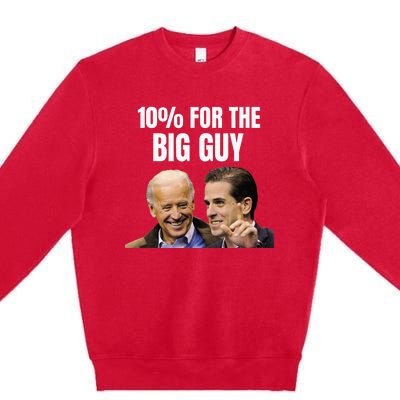 Big Guy Anti-Joe Biden funny president Premium Crewneck Sweatshirt