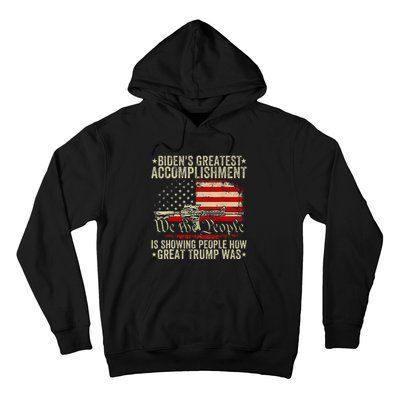 Bidens Greatest Accomplishment Is Showing Trump 2024 Hoodie