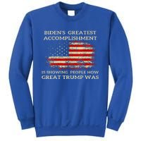 Bidens Greatest Accomplishment Is Showing Trump 2024 Sweatshirt