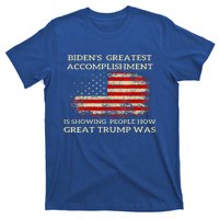 Bidens Greatest Accomplishment Is Showing Trump 2024 T-Shirt