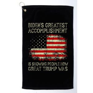 BidenS Greatest Accomplishment Is Showing Platinum Collection Golf Towel