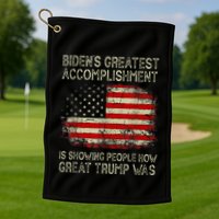 BidenS Greatest Accomplishment Is Showing Golf Towel