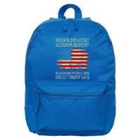 BidenS Greatest Accomplishment Is Showing 16 in Basic Backpack