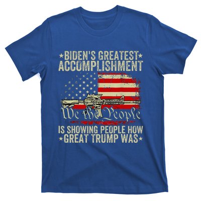 Bidens Greatest Accomplishment Is Showing Trump 2024 T-Shirt