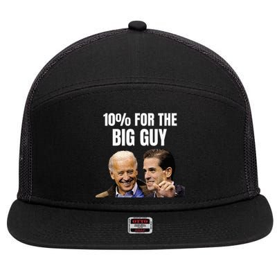 Big Guy Anti Joe Biden 7 Panel Mesh Trucker Snapback Hat