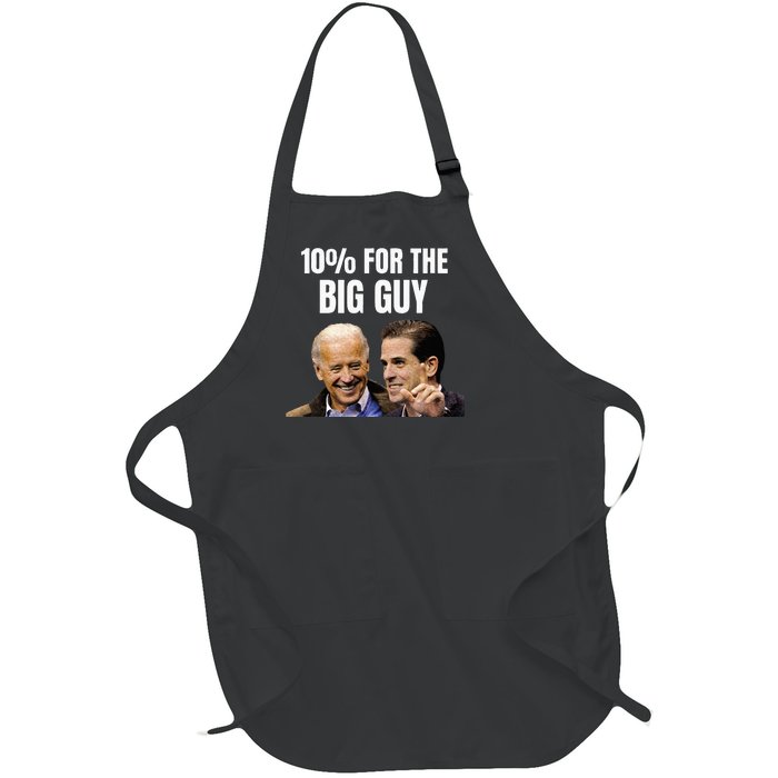 Big Guy Anti Joe Biden Full-Length Apron With Pockets