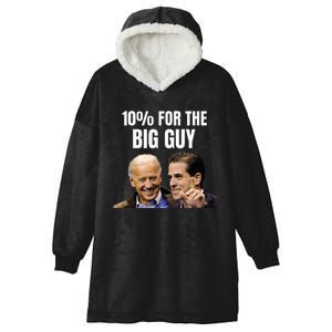 Big Guy Anti Joe Biden Hooded Wearable Blanket