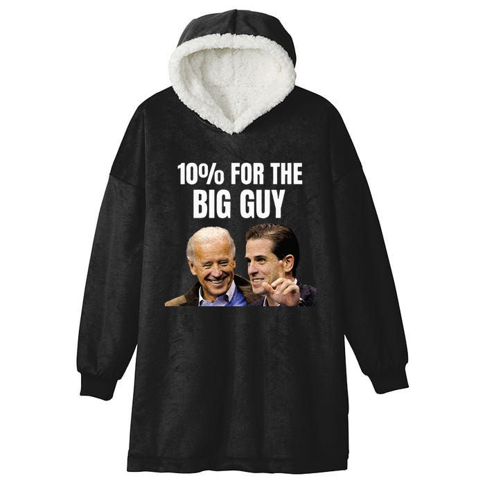 Big Guy Anti Joe Biden Hooded Wearable Blanket