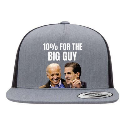 Big Guy Anti Joe Biden Flat Bill Trucker Hat