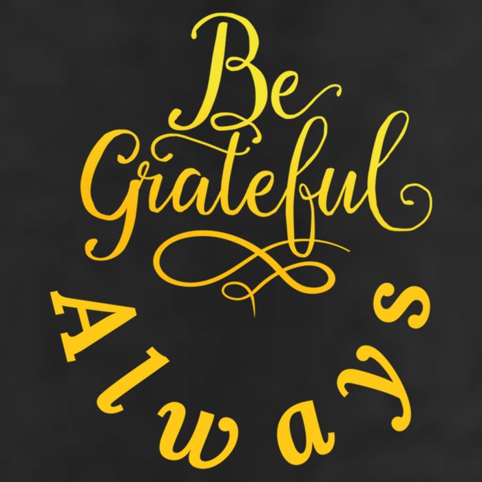 Be Grateful Always Meaningful Gift Adult Drive Performance Visor