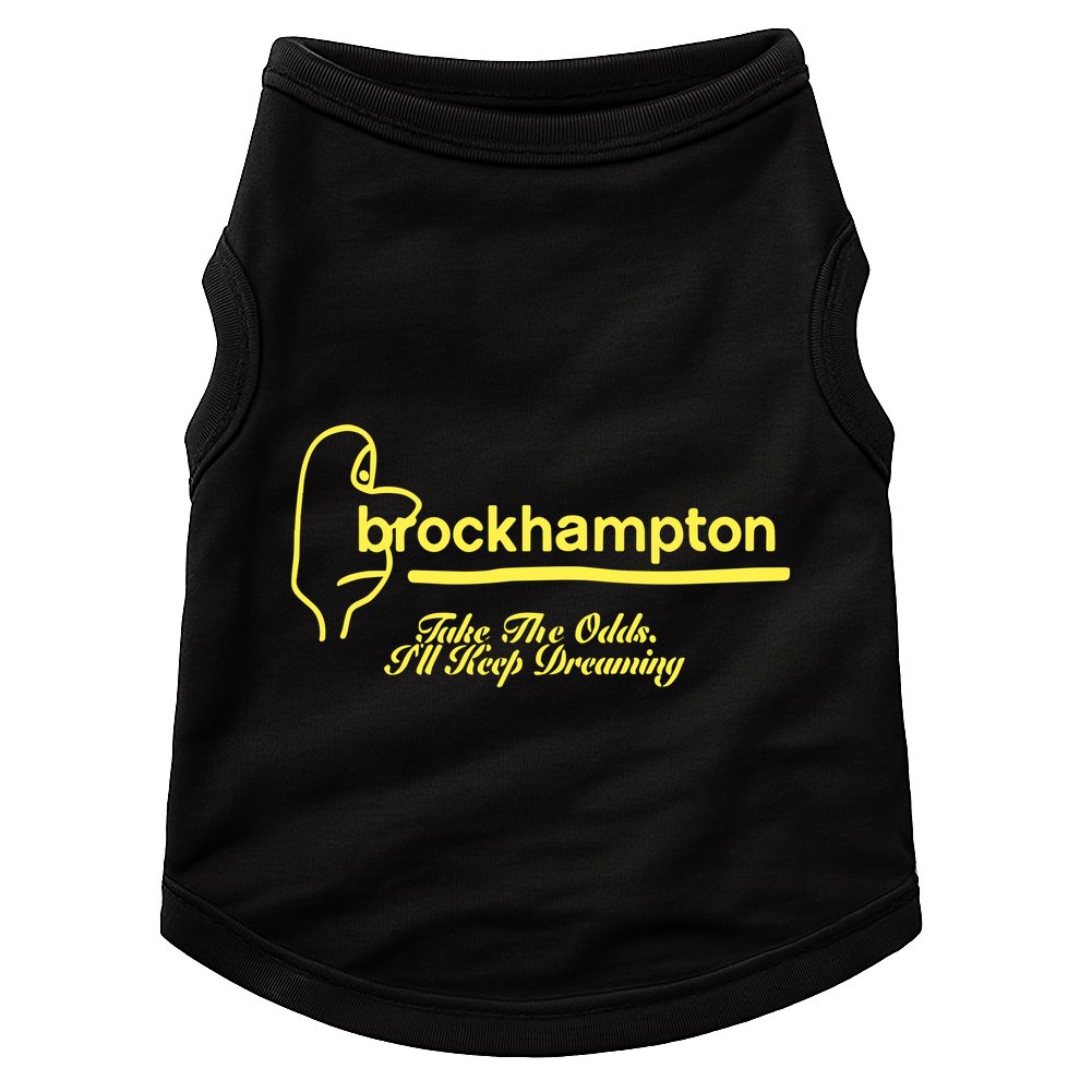 Brockhampton Ginger Anniversary Take The Odds ILl Keep Dreaming Doggie Tank