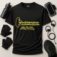 Brockhampton Ginger Anniversary Take The Odds ILl Keep Dreaming Cooling Performance Crew T-Shirt