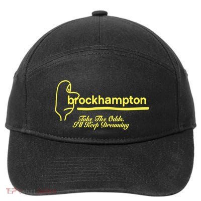 Brockhampton Ginger Anniversary Take The Odds ILl Keep Dreaming 7-Panel Snapback Hat