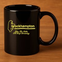 Brockhampton Ginger Anniversary Take The Odds ILl Keep Dreaming 11oz C Handle Ceramic Mug