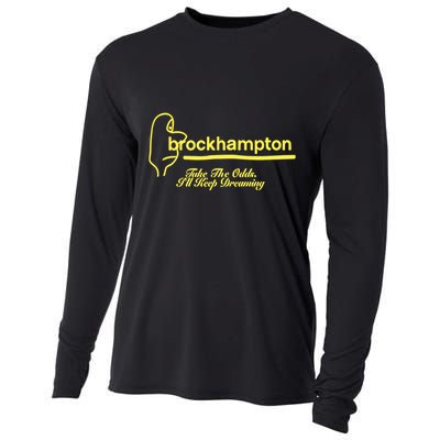 Brockhampton Ginger Anniversary Take The Odds ILl Keep Dreaming Cooling Performance Long Sleeve Crew