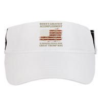 Bidens Greatest Accomplishment Is Showing People How Great Trump Was Usa Adult Drive Performance Visor