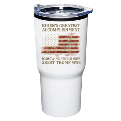 Bidens Greatest Accomplishment Is Showing People How Great Trump Was Usa Tumbler