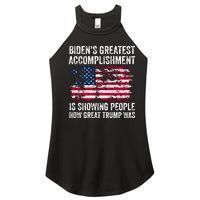 BidenS Greatest Accomplishment Is Showing People How Great Trump Was Women's Perfect Tri Rocker Tank