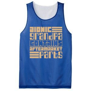 Bionic Grandma Aftermarket Parts Gift Knee And Hip Replacement Gift Mesh Reversible Basketball Jersey Tank