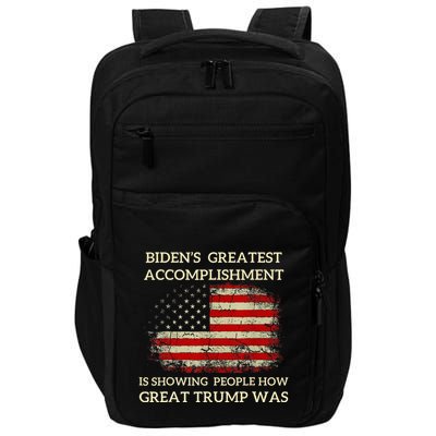 Bidens Greatest Accomplishment Is Showing Impact Tech Backpack
