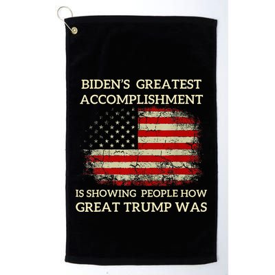 Bidens Greatest Accomplishment Is Showing Golf Towel