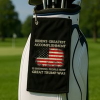 Bidens Greatest Accomplishment Is Showing Golf Towel