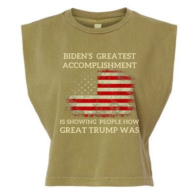 Bidens Greatest Accomplishment Is Showing Garment-Dyed Women's Muscle Tee