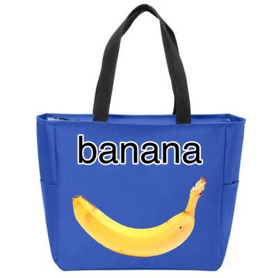 Banana Gift Zip Tote Bag