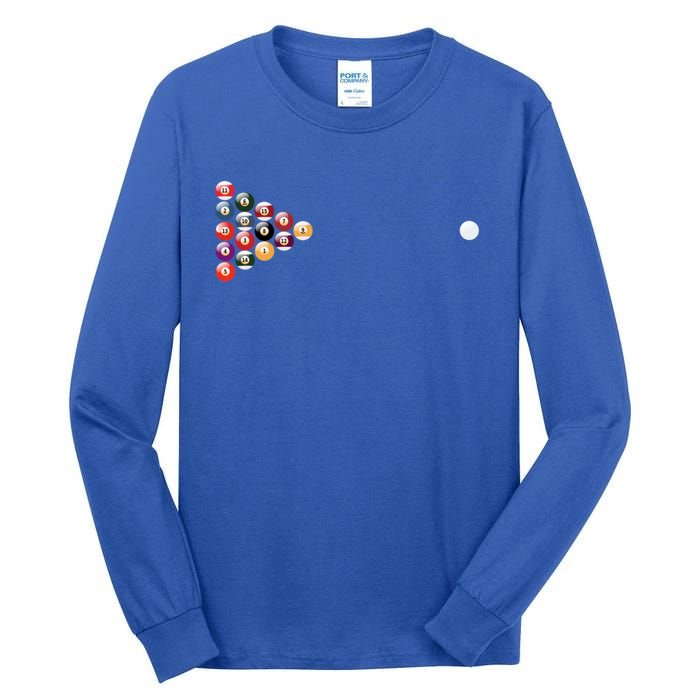 Billiards Gift Tall Long Sleeve T-Shirt