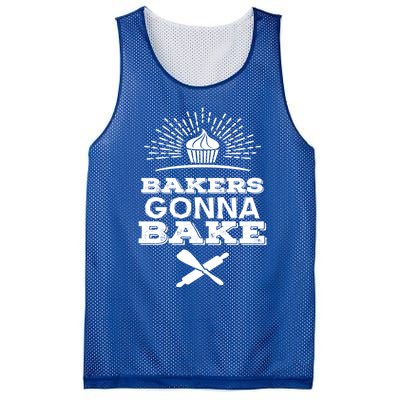 Bakers Gonna Bake Funny Baking Cake Lover Gift Funny Gift Mesh Reversible Basketball Jersey Tank