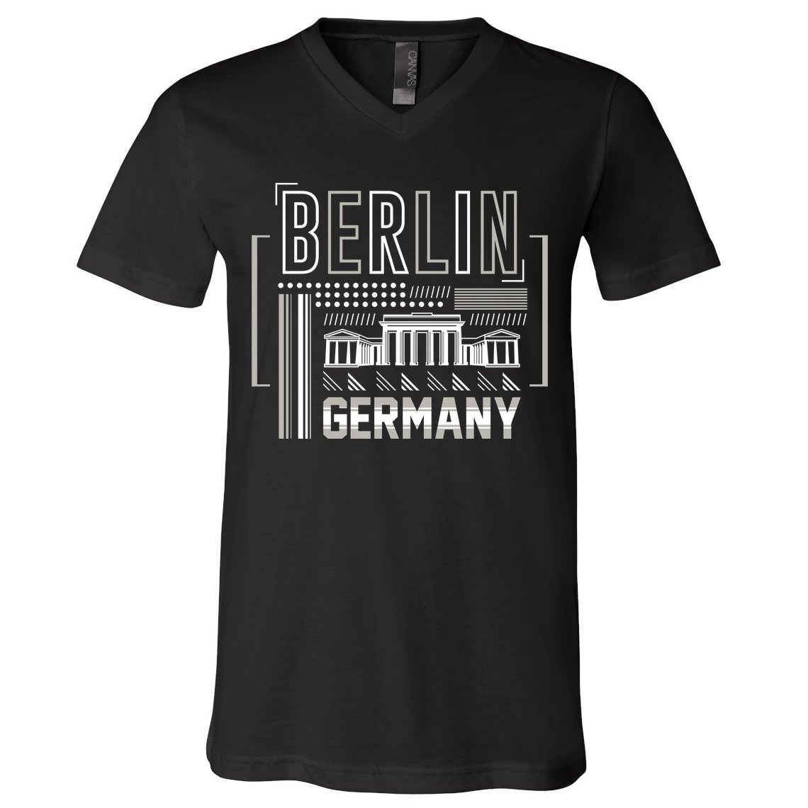 Berlin Germany V-Neck T-Shirt