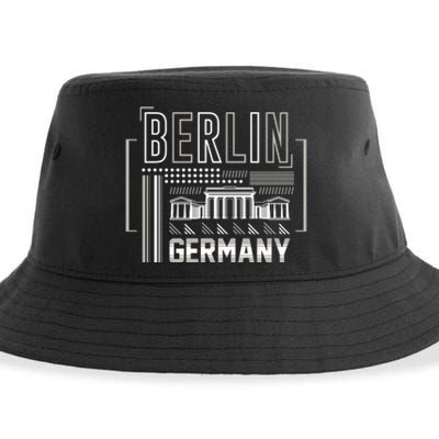 Berlin Germany Sustainable Bucket Hat