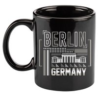 Berlin Germany 11oz C Handle Ceramic Mug